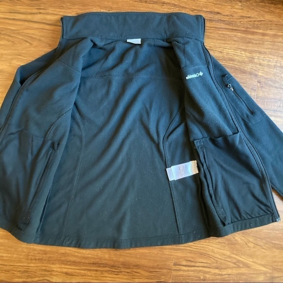 Columbia fast trek ll black fleece jacket size small - Picture 9 of 12